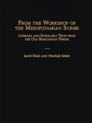 cover image of From the Workshop of the Mesopotamian Scribe
